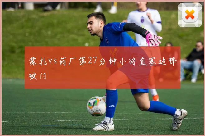 蒙扎vs药厂第27分钟小将直塞边锋破门